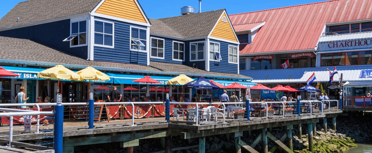 Steveston Village in Richmond